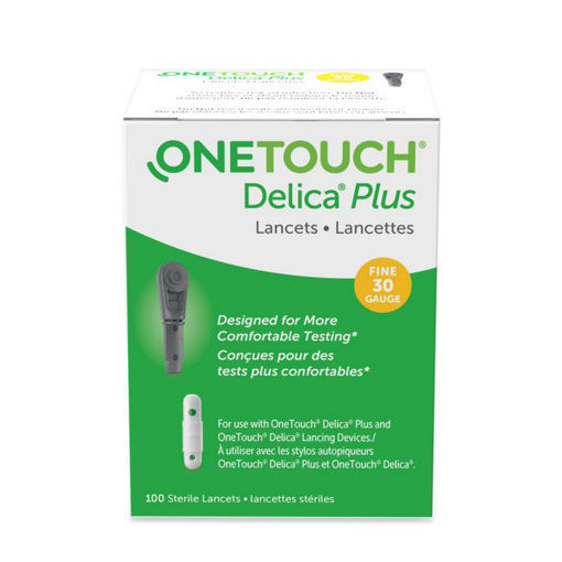 Picture of ONE TOUCH DELICA PLUS 30G LANCETS 100S
